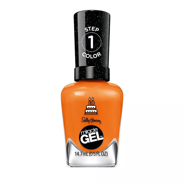 Sally Hansen Miracle Gel Nail Polish, One Gel of a Party Collection Gelebrate
