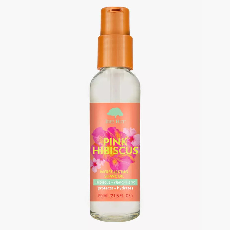 Tree Hut Mini Shave Oil Pink Hibiscus, 2oz