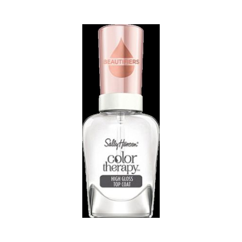Sally Hansen Color Therapy Beautifiers High Gloss Top Coat, 0.35 oz