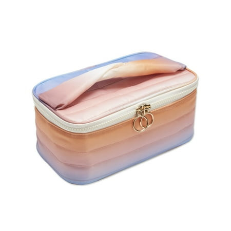 Scunci Quilted Train Case Ombre