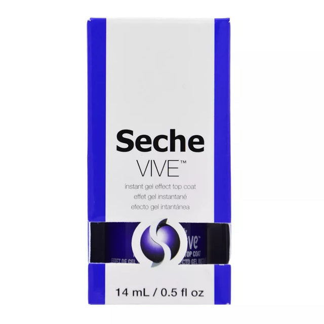 Seche Vive Nail Gel Effect Top Coat, Clear