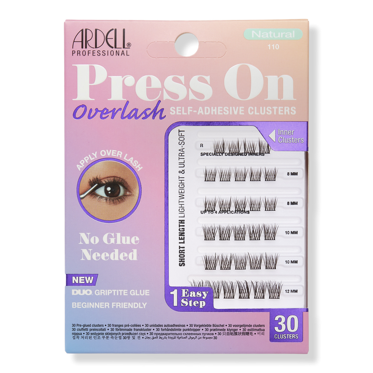 Ardell Press On Overlash Natural 110, 30 clusters