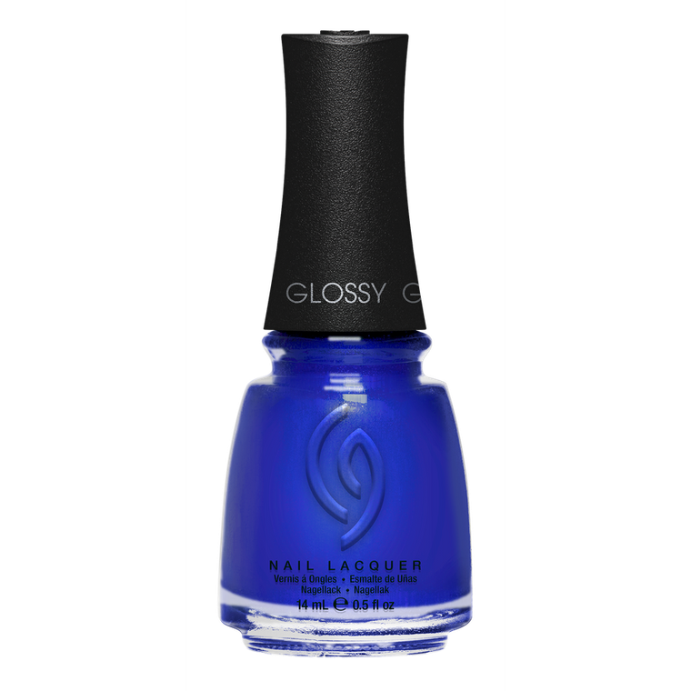 China glaze Nail Lacquer, Glossy Finish, Crushin On Blue