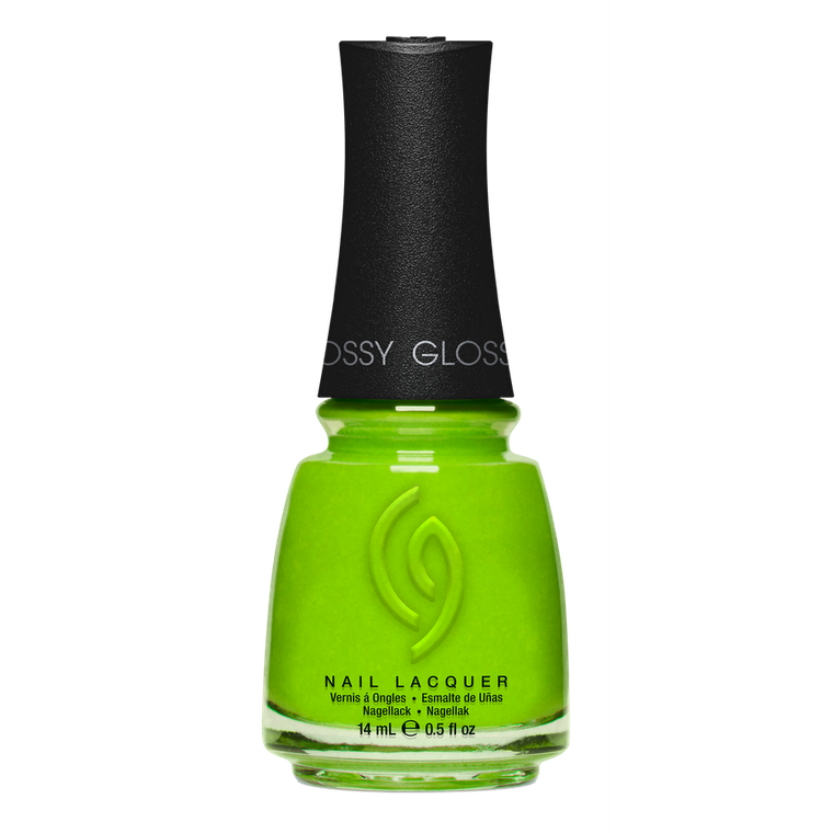China glaze Nail Lacquer, Glossy Finish, Frosty Lime