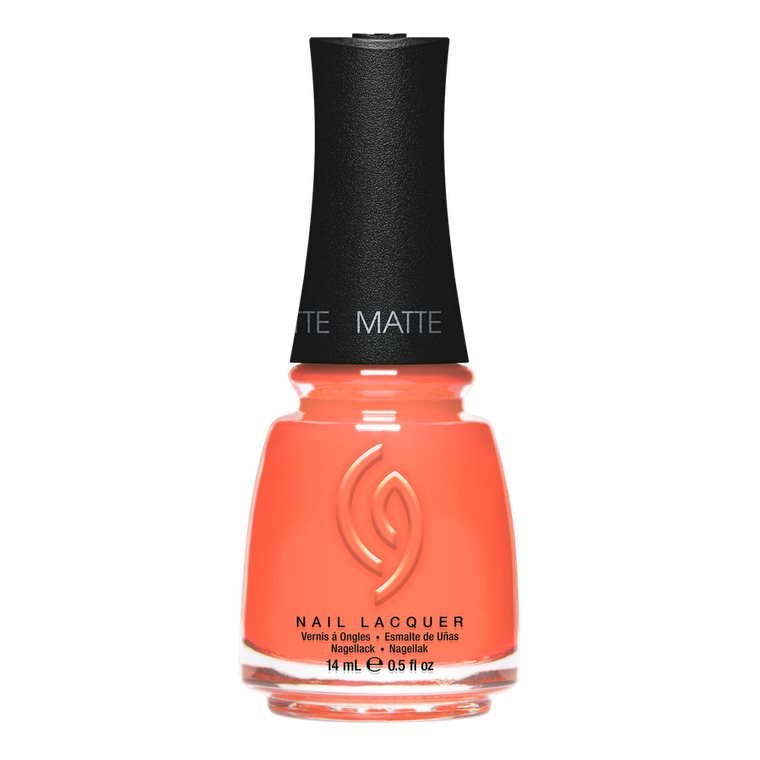 China glaze Nail Lacquer, Matte Finish, Sun Of A Peach