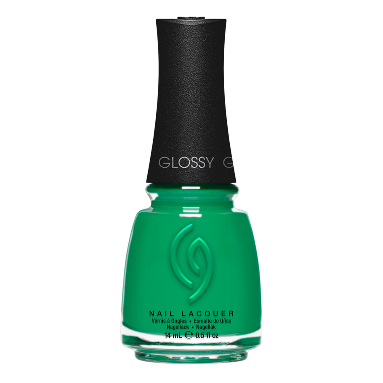 China glaze Nail Lacquer, Glossy Finish, Emerald Bae
