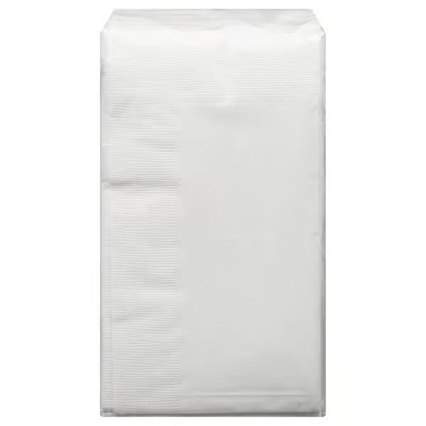 SENSATIONS Dinner Napkins White, 40 count