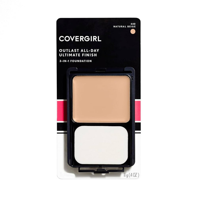 CoverGirl Outlast  3-in-1 Foundation, 440 Natural Beige