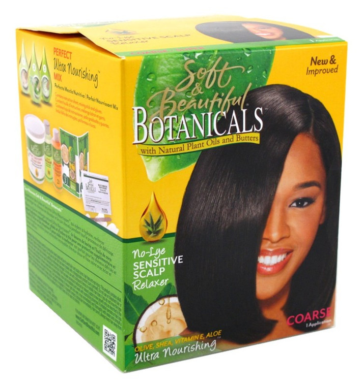 Soft & Beautiful Botanicals Relaxer Kit Coarse