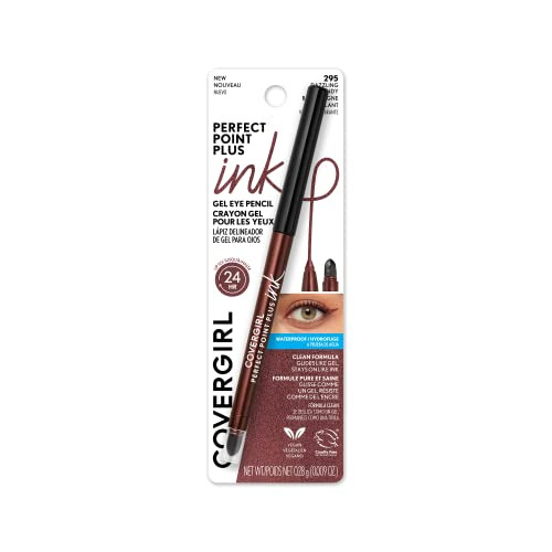 CoverGirl Perfect Ink Eyeliner, 295 Dazzling Burgundy