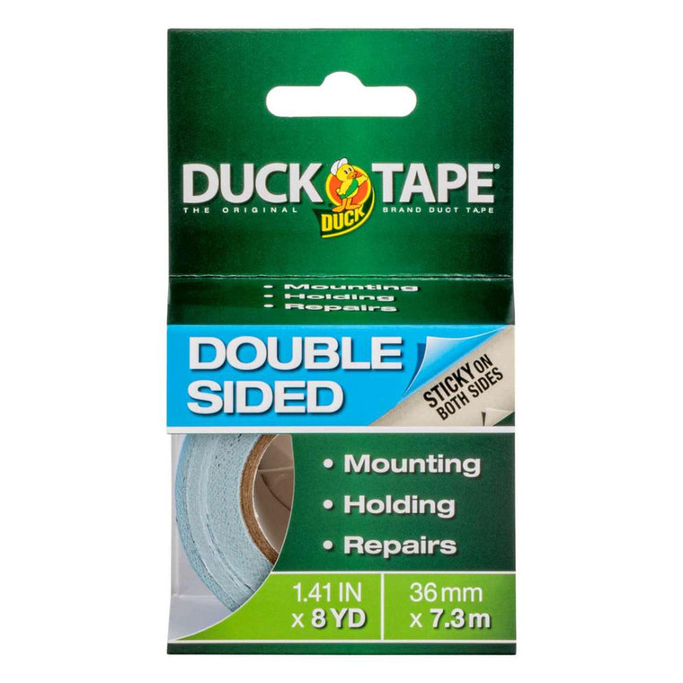 DUCK Double-Sided Duct Tape White