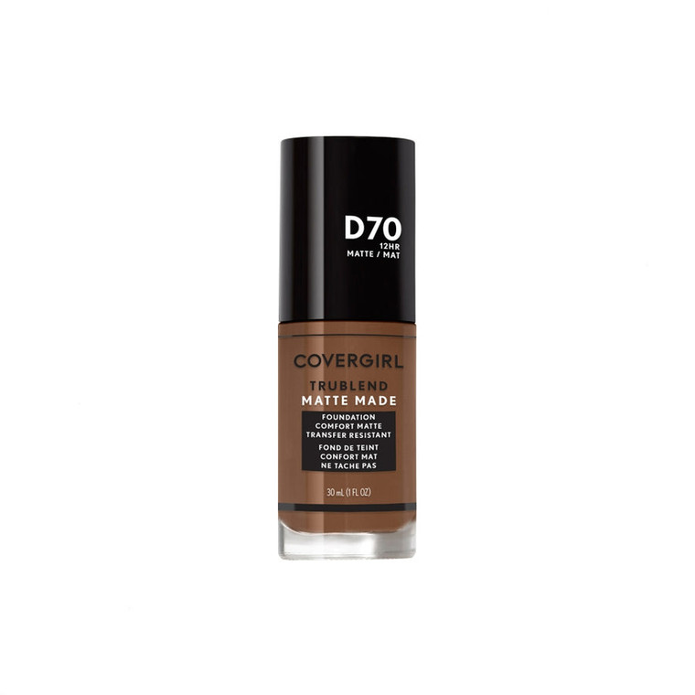 CoverGirl TruBlend Matte Liquid Foundation, D70 Cappuccino
