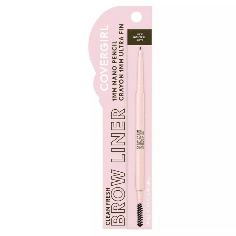 CoverGirl Clean Fresh Eyebrow Pencil, 600 Dark Brown