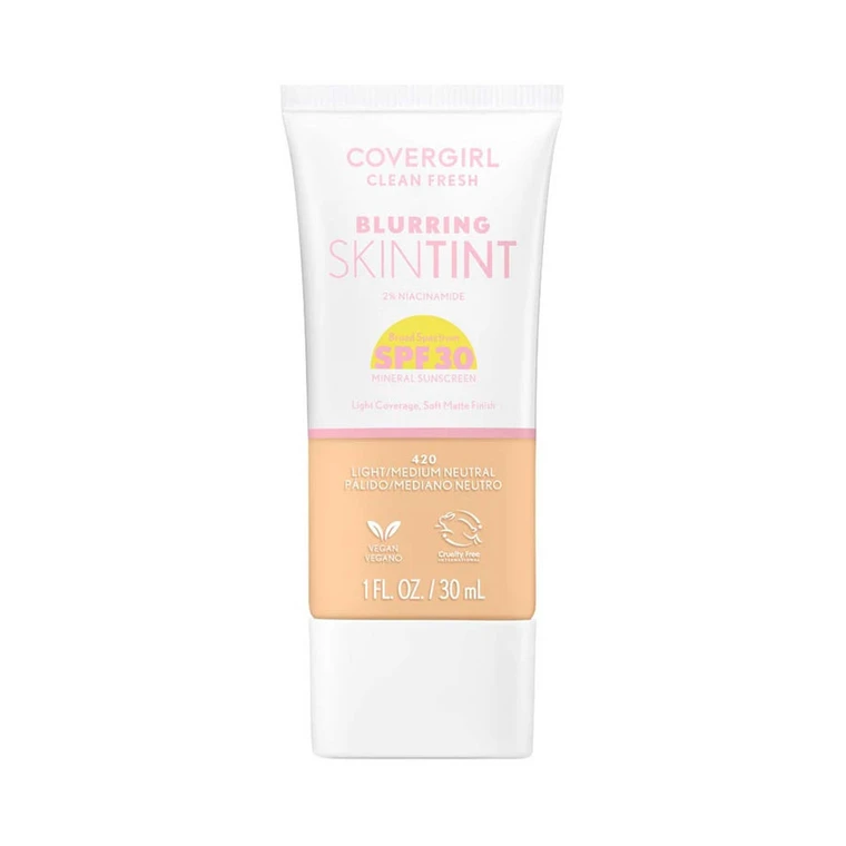 CoverGirl Clean Fresh Foundation SPF 30, 420 Light/Medium Neutral