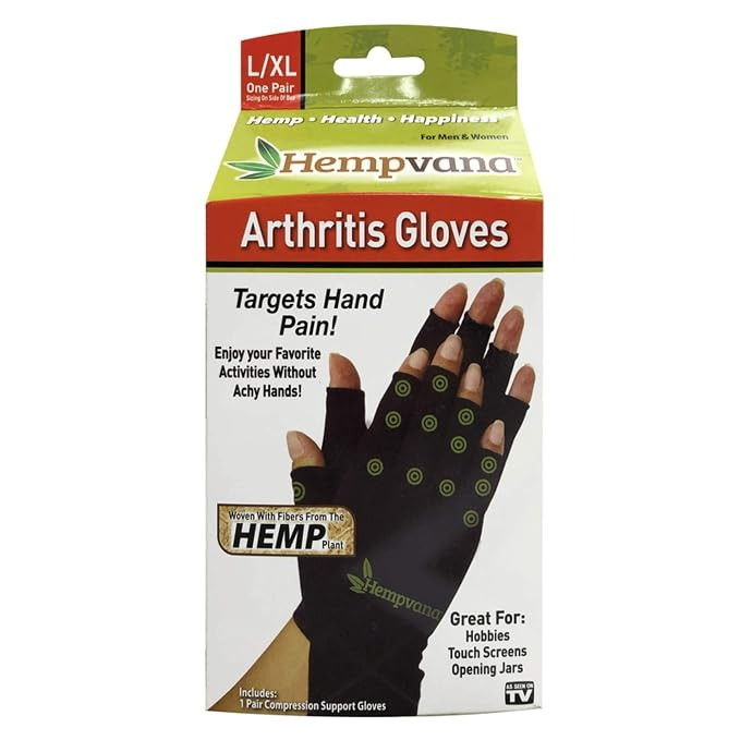 HEMPVANA GLOVES LARGE/XLARGE