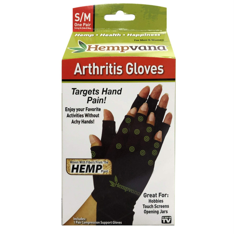 HEMPVANA GLOVES SMALL/MEDIUM