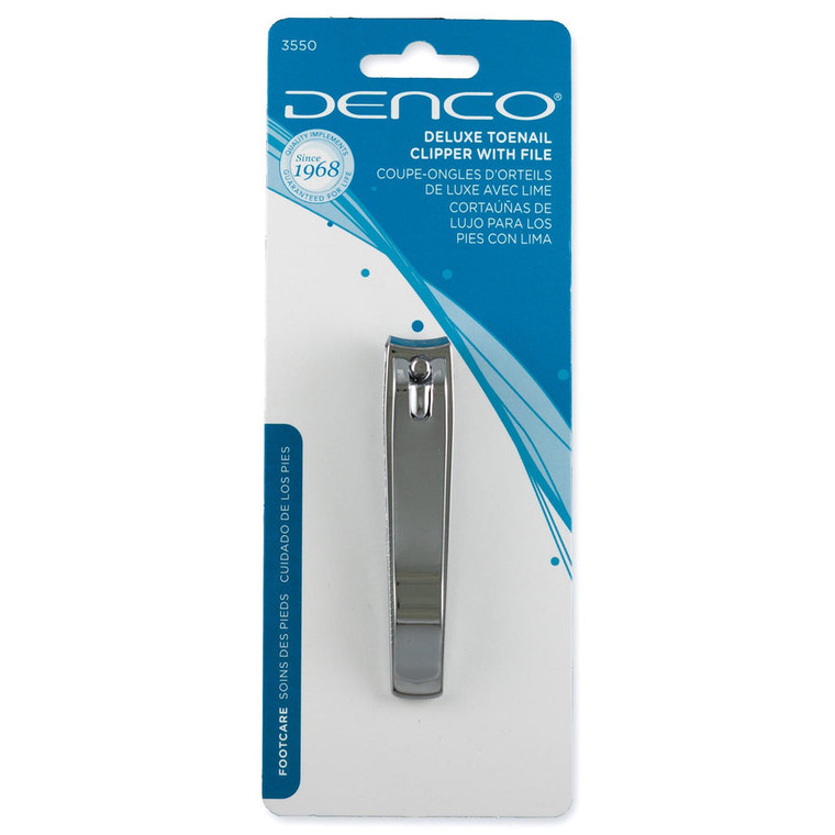 Denco Deluxe Toenail Clipper with File