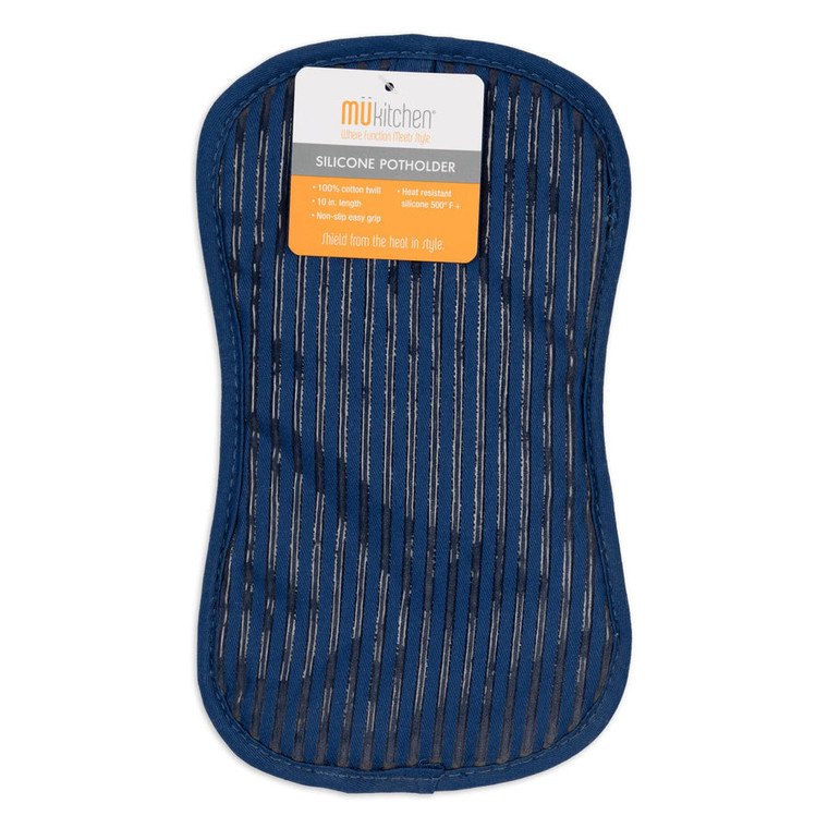 MUkitchen Silicone Potholder Ink Blue