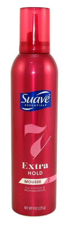 Suave Mousse Extra Hold For Control + Manageability 9Oz