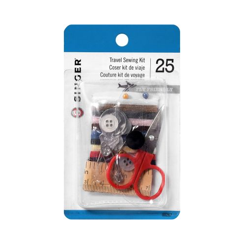 SINGER Travel Sewing Kit in Pouch, 25 pcs