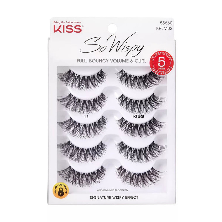Kiss So Wispy False Lash No 11, 5count
