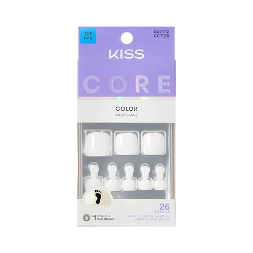 Kiss Core Premium Faux Toenails, Toe-tally Yours