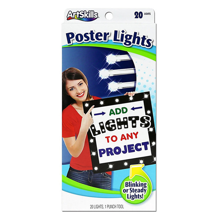 ArtSkills Poster Lights White