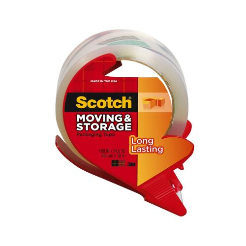 3M Scotch Long Lasting Moving and Storage Tape Dispenser