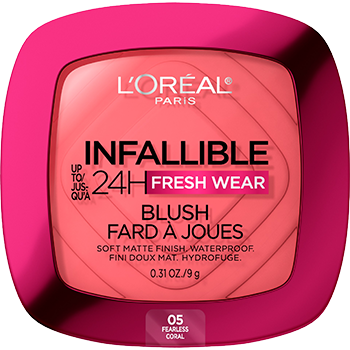Loreal Paris Infallible Soft Matte Blush, 005 Fearless Coral