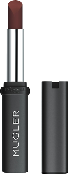 Loreal Paris x Muglar Power Matte Lipstick, 03 Rich Brown Nude