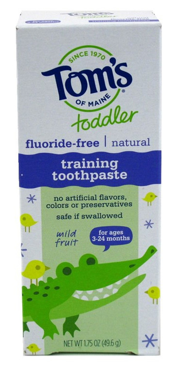 Toms Toothpaste Toddler Training Mild Fruit 1.75Oz