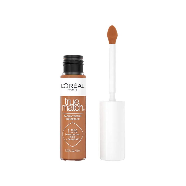 Loreal Paris Concealer with Hyaluronic Acid, C8 Medium Deep, 0.33oz