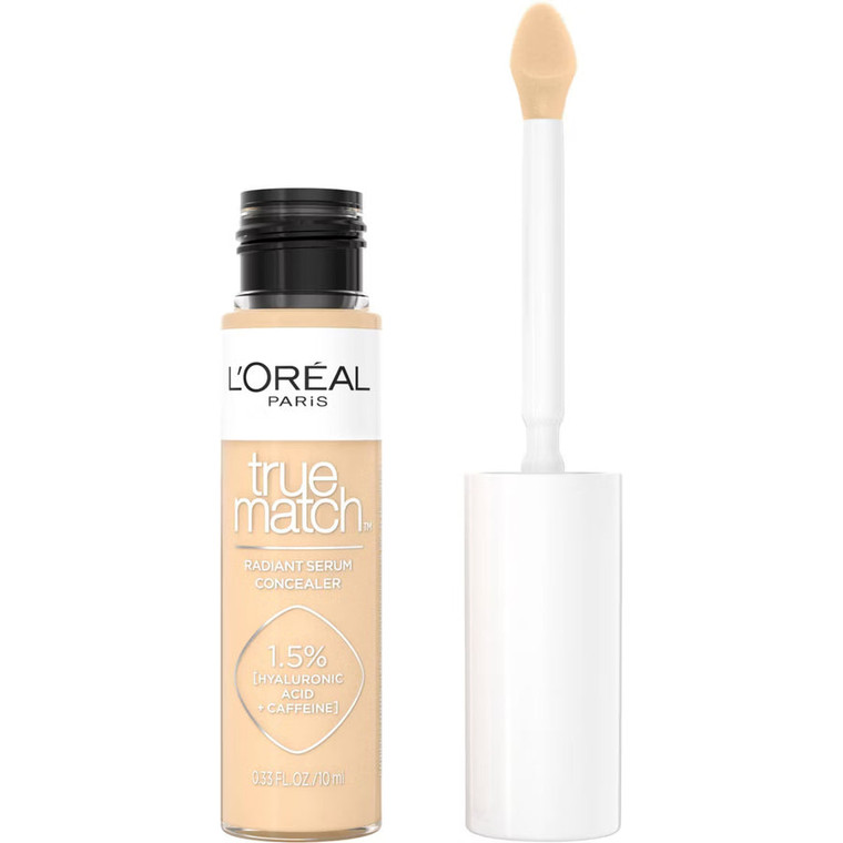 Loreal Paris Concealer with Hyaluronic Acid, C3 Light Medium, 0.33oz