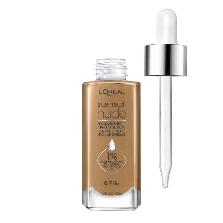 Loreal Paris Tinted Serum Foundation, 6-7 Tan, 1oz