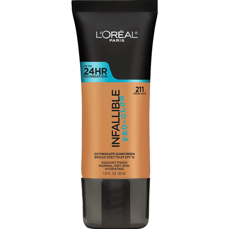 Loreal Paris Foundation, 211 Creme Cafe, 1oz