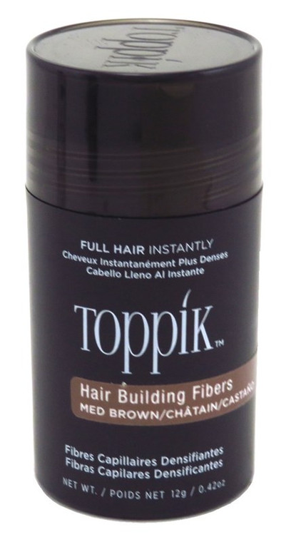 Toppik Hair Building Fiber 0.42Oz Medium Brown
