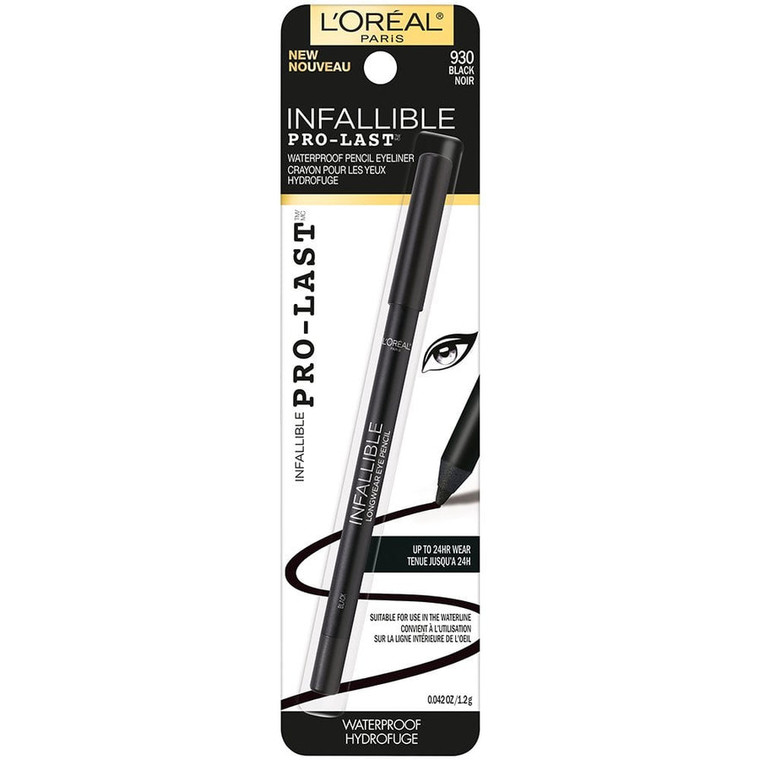 Loreal Paris  Eyeliner, 930 Black, 0.042oz