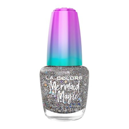 L.A. COLORS Mermaid Magic Nail Polish, Shimmer Mist