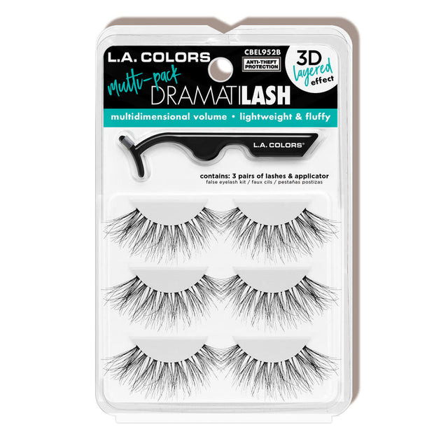 L.A. COLORS Dramatilash Multi Pack Eyelash Kit CBEL952
