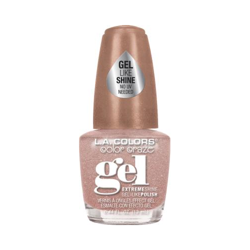 L.A. COLORS Color Craze Extreme Shine Gel Polish, Chateau