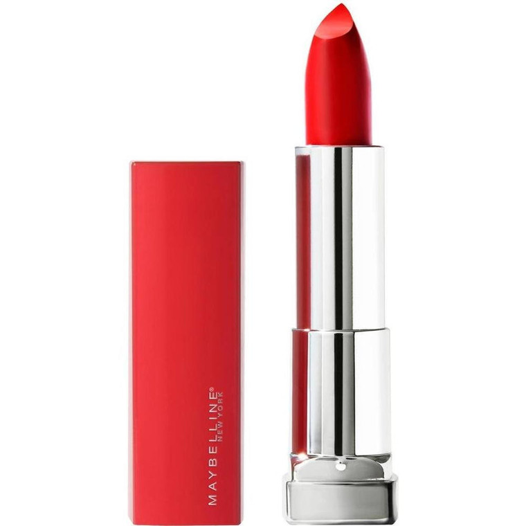 MAYBELLINE New York Color Sensational Made For All Lipstick, 382 Red For Me, 0.15 oz