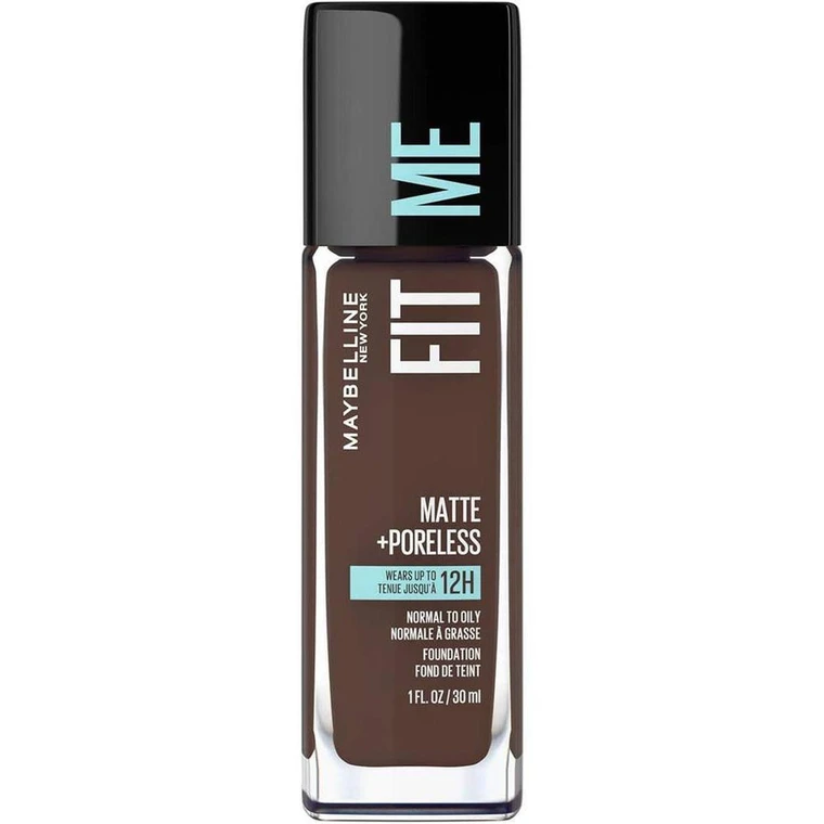 MAYBELLINE New York Fit Me Matte + Poreless Foundation Makeup, 380 Espresso, 1 oz
