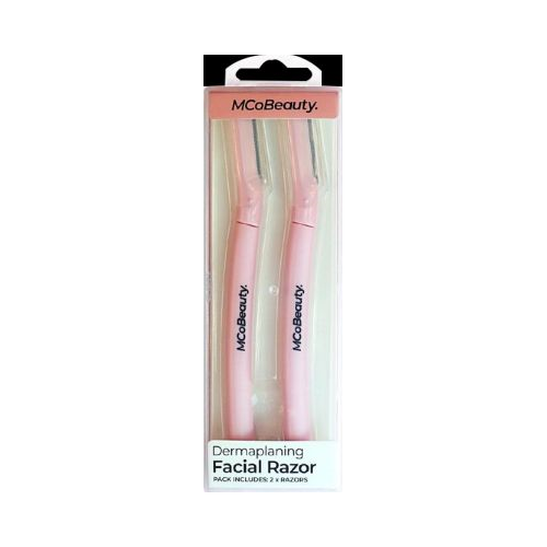 MCoBeauty Dermaplaning Facial Razor, Duo Pack