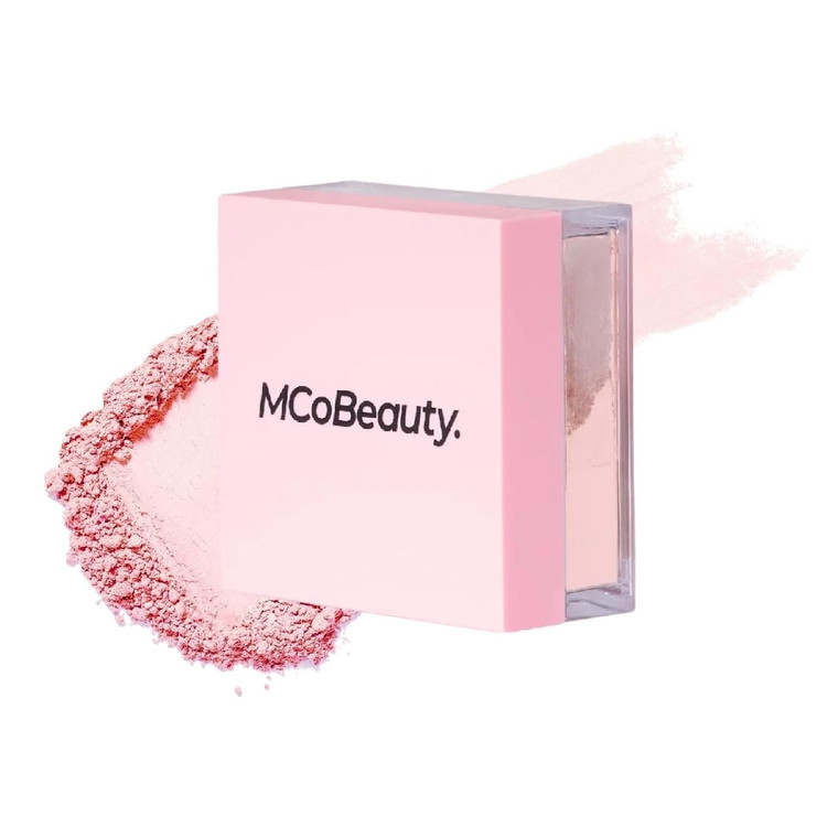 MCoBeauty Loose Powder Cool & Set, Rose Pink Setting Powder