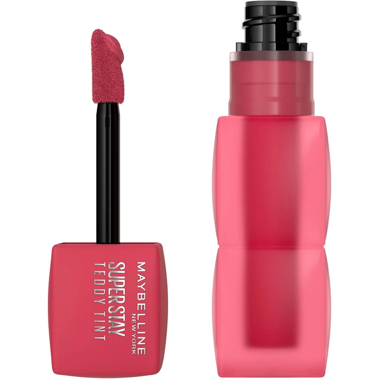 MAYBELLINE New York Super Stay Teddy Tint Liquid Lip Tint Cool Grunge, 0.17 oz