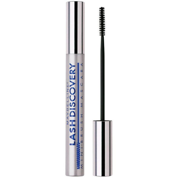MAYBELLINE New York Lash Discovery Mini-Brush Washable Mascara Eye Makeup, 351 Very Back, 0.16 oz