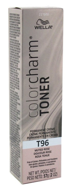 Wella Color Charm Creme Toner #T96 Muted Rose 2Oz