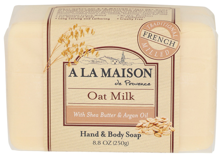A La Maison, Bar Soap Oat Milk, 1 Each, 8.8 Oz