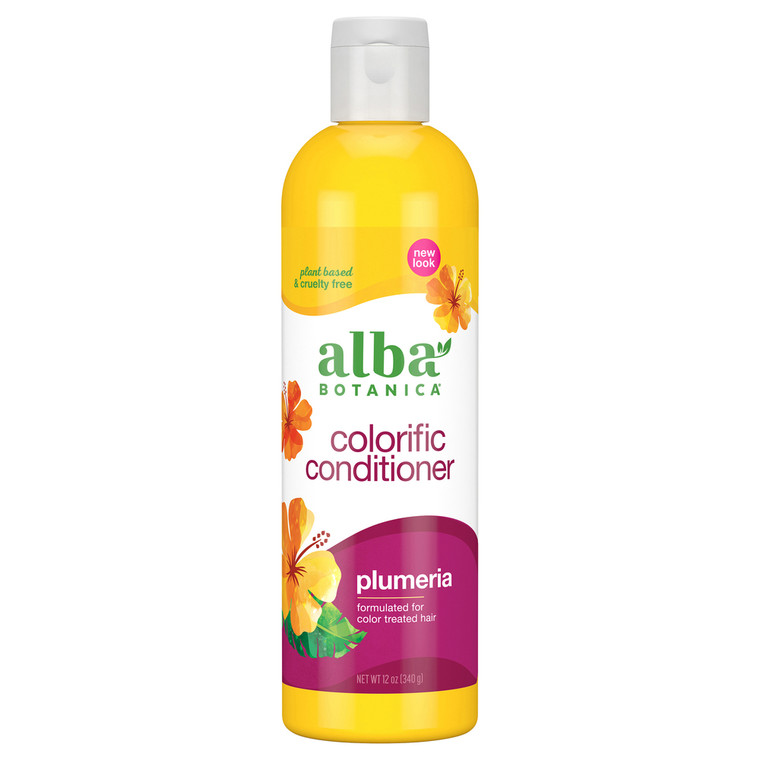 Alba Botanica, Hawaiian Hair Conditioner Plumeria, 1 Each, 12 Oz