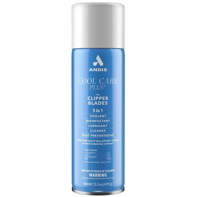Andis Cool Care Plus For Clipper Blades 5-In-1 15.5Oz